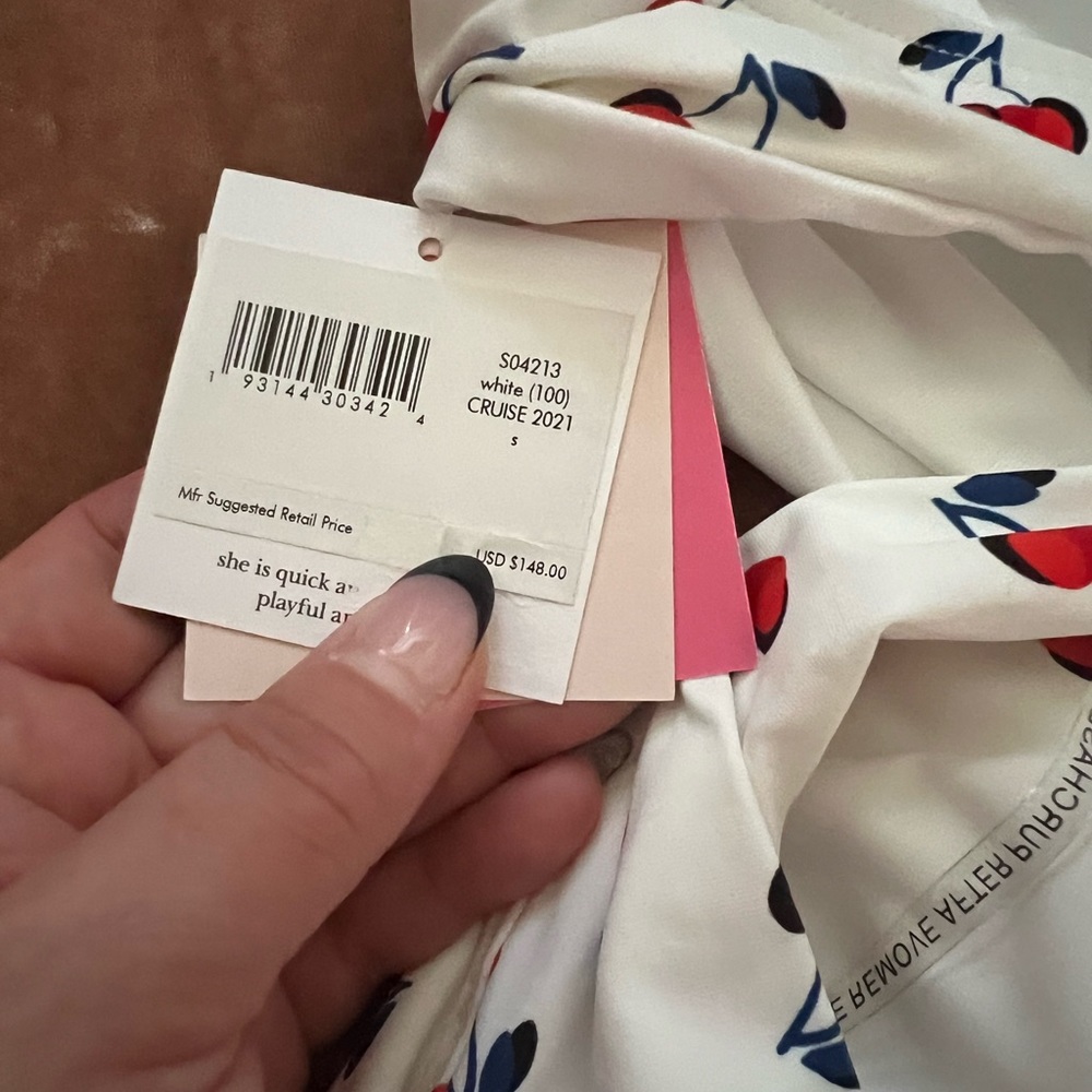 Kate Spade Cherry one piece bathing suit - Picture 5 of 6